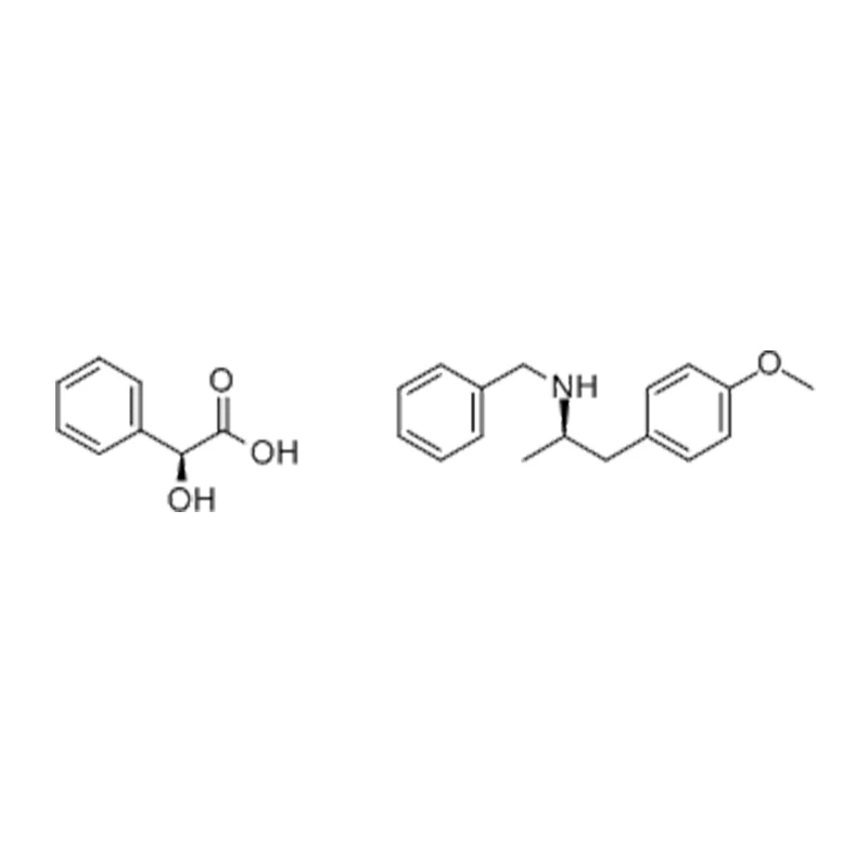 (2S)-HYDROXI(FENYL)ÄTTIKSYRA (2R)-N-BENSYL-1-(4-METOXIFENYL)PROPAN-2-AMIN (1:1) (SALT)