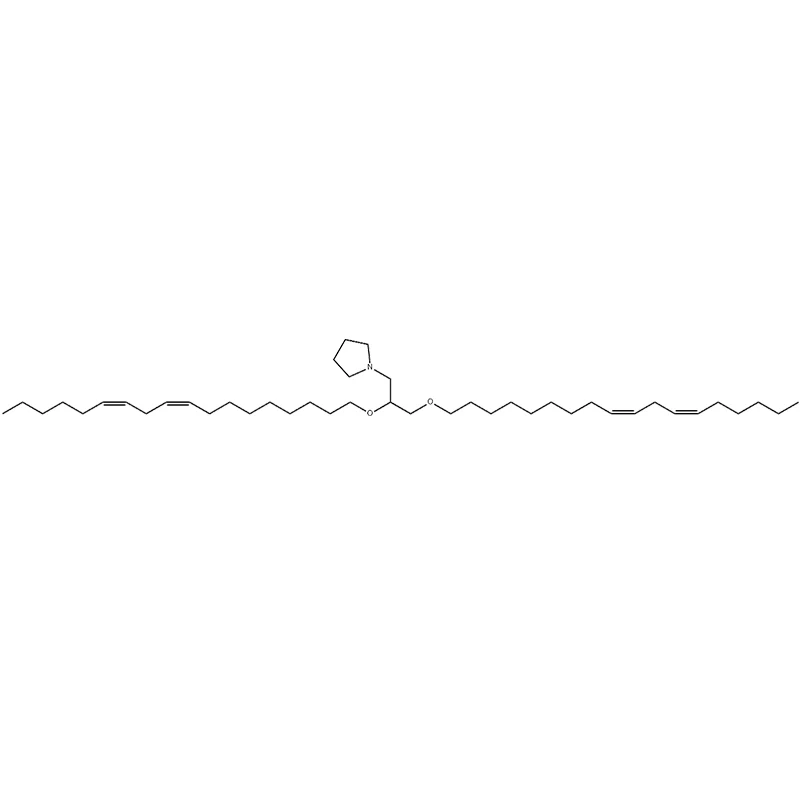 1-[2,3-bis[(9Z,12Z)-oktadeka-9,12-dien-1-yloxi]propyl]pyrrolidin