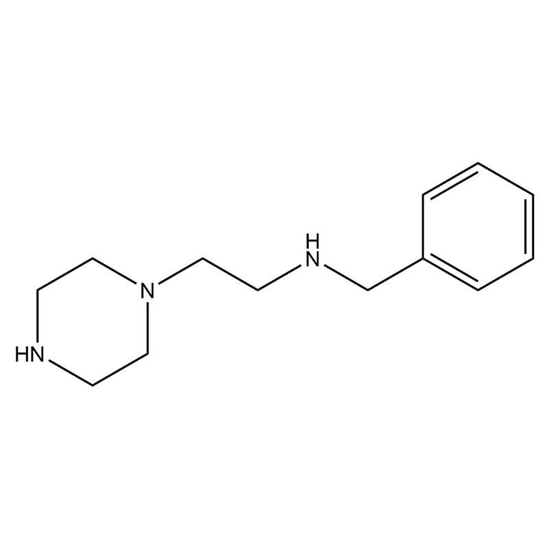 1-Piperazinetanamin, N-(fenylmetyl)-