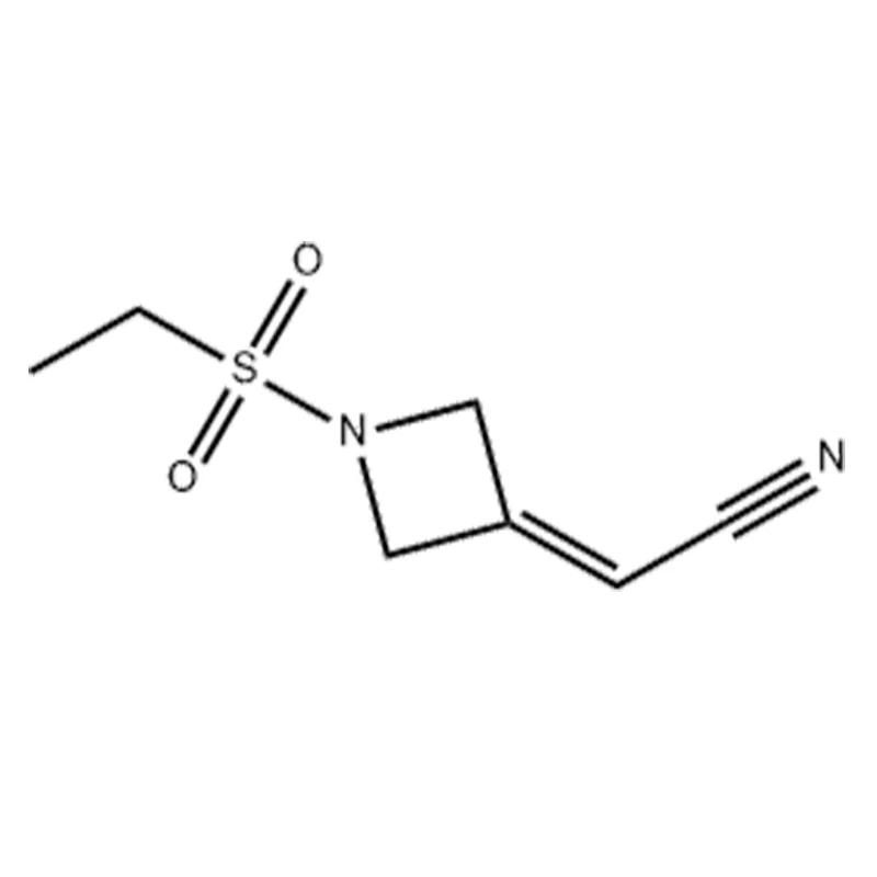 2-(l-(etylsulfonyl)azetidin-3-yliden)acetonitril