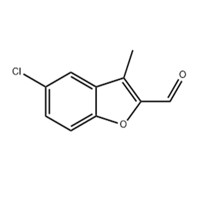 5-klor-3-metyl-l-bensofuran-2-karbaldehyd