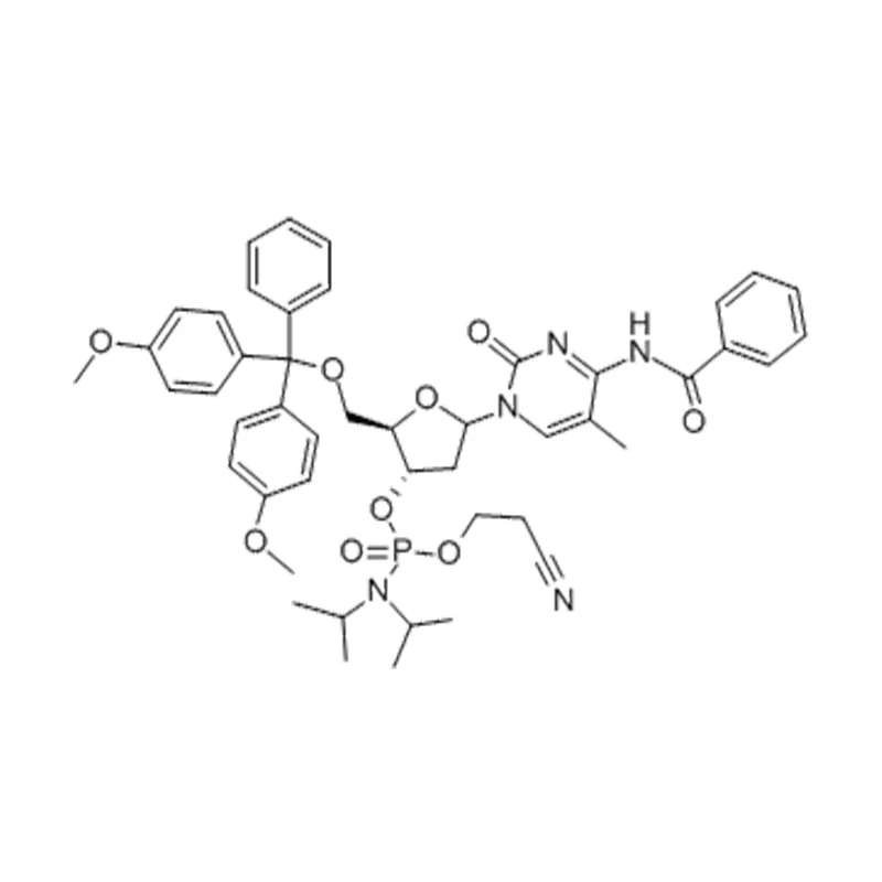 5'-O-(4,4'-DiMetoxitrityl)-N4-bensoyl-2'-deoxi-5-Metylcytidin-3'-O-(O-2-cyanoetyl-N,N-diisopropylaMino) fosforamidit
