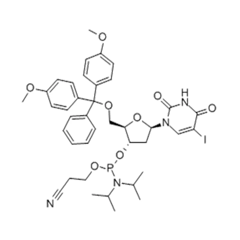 5'-O-DMTr-5-jod-2'-dU-3'-CED fosforamidit