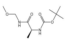 N-[(lS)-2-(metoximetylamino)-1-metyl-2-oxoetyl]-karbaminsyra-tert-butylester
