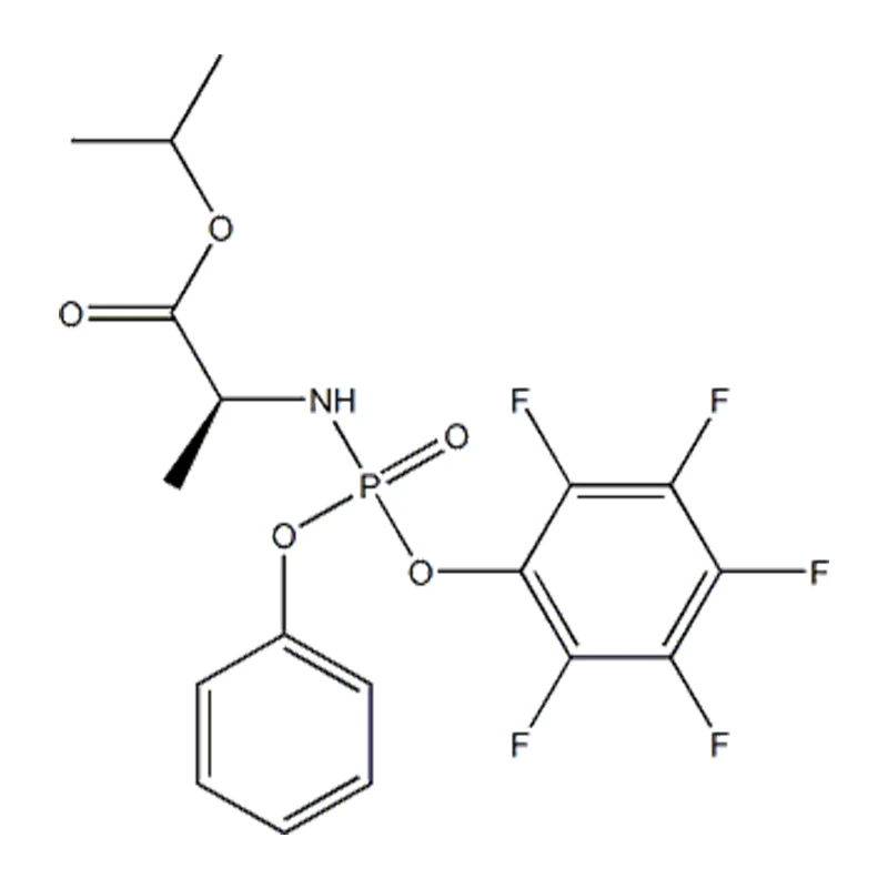 N-[(S)-(2,3,4,5,6-pentafluorfenoxi)fenoxifosfinyl]-L-alanel-metyletylester